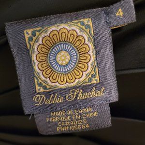 Debbie Shuchat Black Mermaid Skirt Size 4